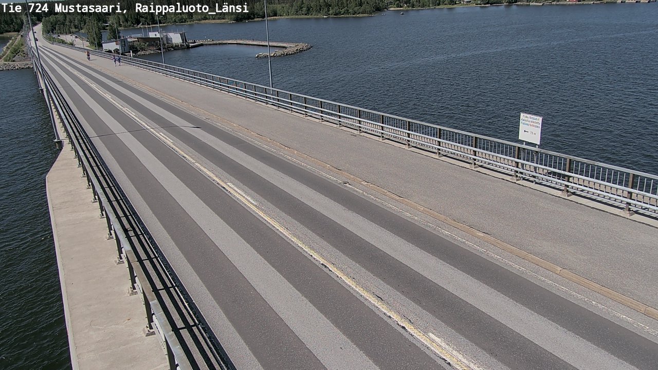 Weather Camera Image Road 724 Mustasaari, Raippaluoto, west, Mustasaari, Pohjanmaa