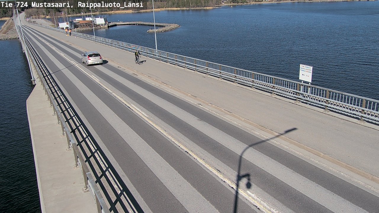 Kelikamerat Kuva Tie 724 Mustasaari, Raippaluoto, länsi, Mustasaari, Pohjanmaa