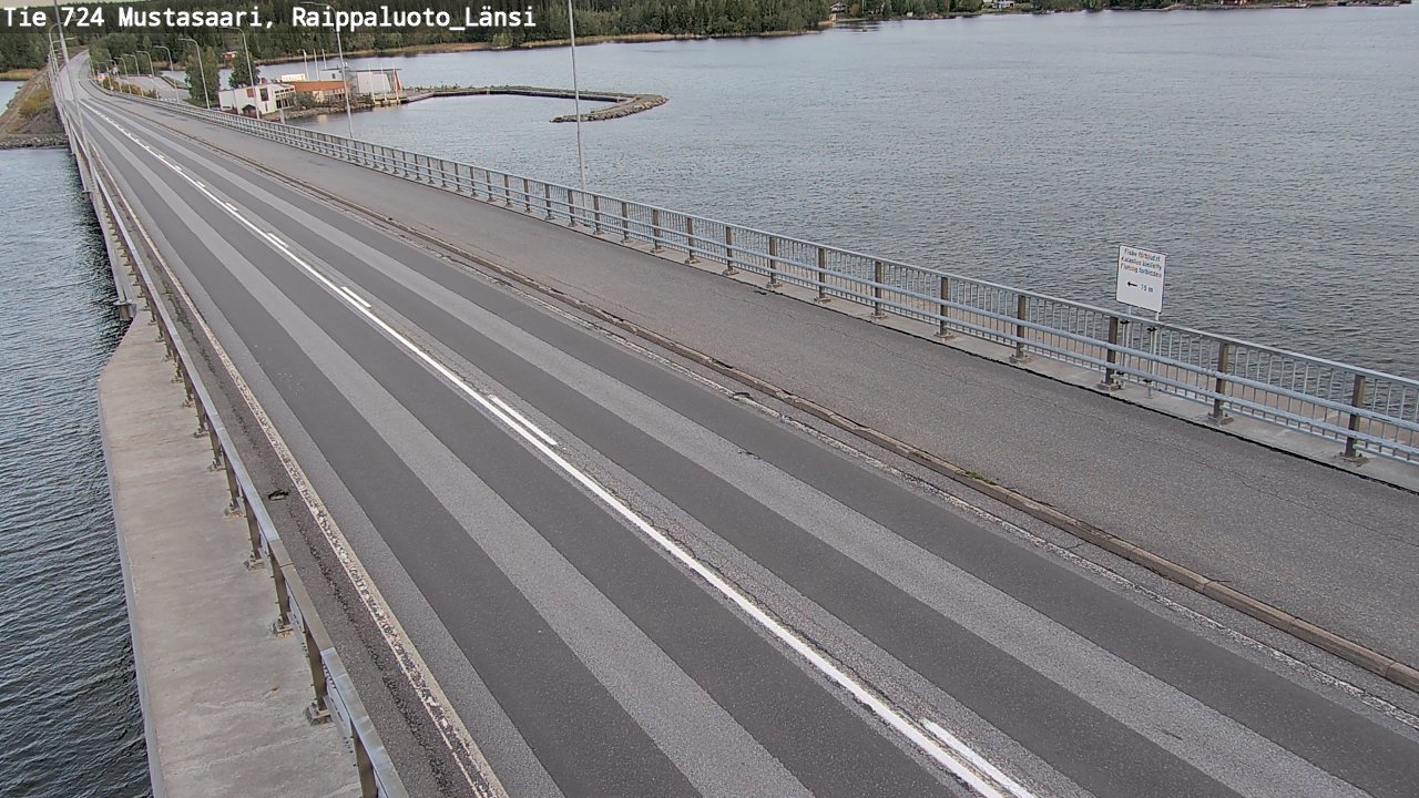 Weather Camera Image Road 724 Mustasaari, Raippaluoto, west, Mustasaari, Pohjanmaa