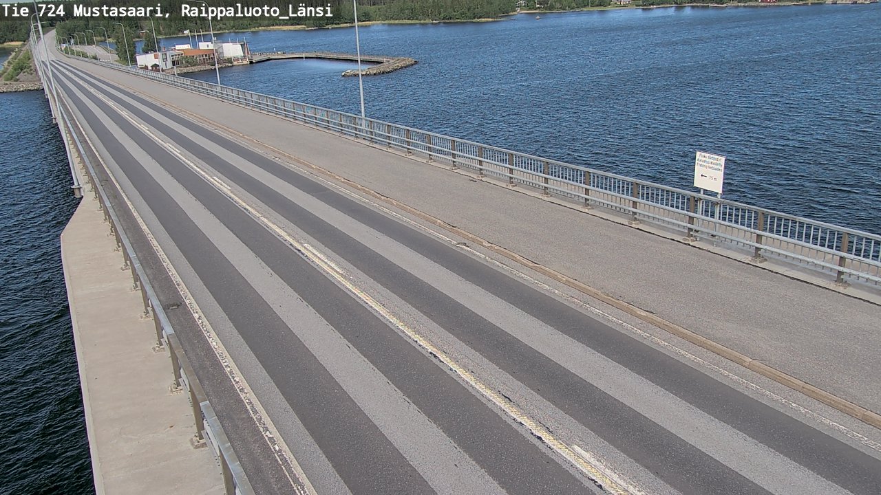Weather Camera Image Road 724 Mustasaari, Raippaluoto, west, Mustasaari, Pohjanmaa