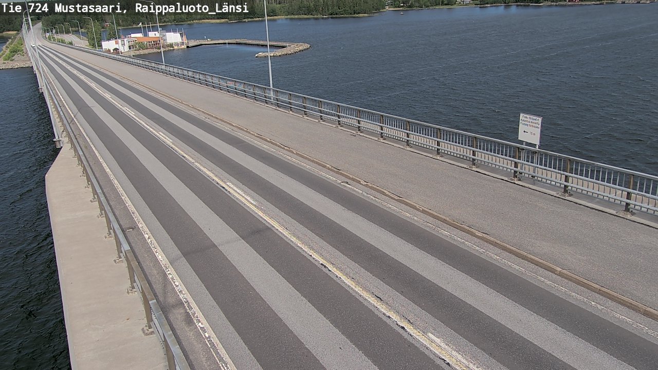 Weather Camera Image Road 724 Mustasaari, Raippaluoto, west, Mustasaari, Pohjanmaa