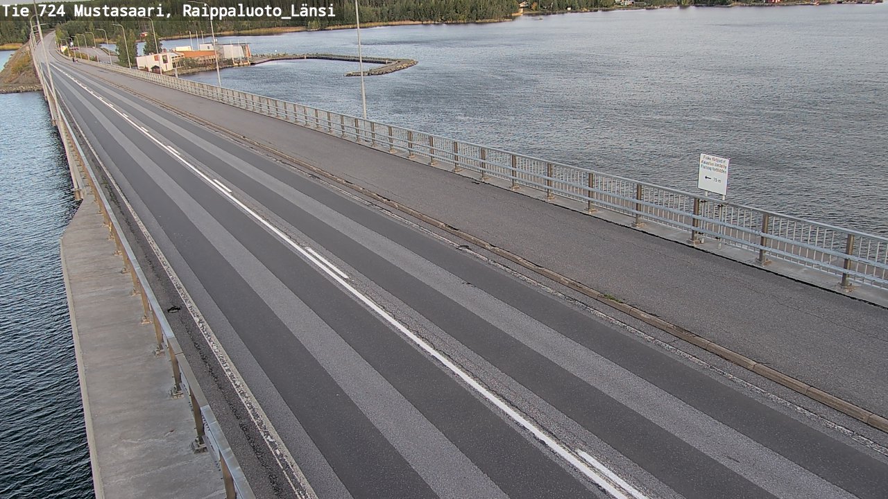 Weather Camera Image Road 724 Mustasaari, Raippaluoto, west, Mustasaari, Pohjanmaa