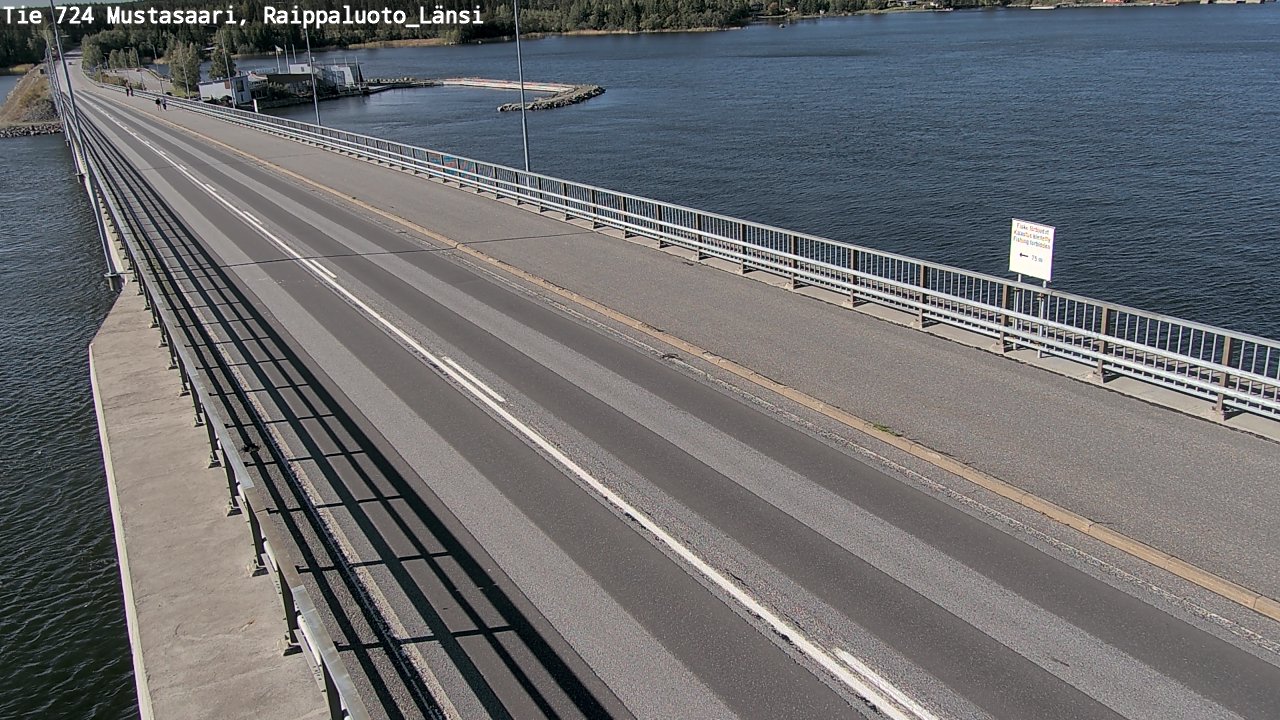 Weather Camera Image Road 724 Mustasaari, Raippaluoto, west, Mustasaari, Pohjanmaa