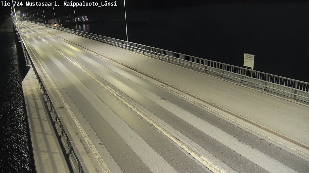 Weather Camera Image Road 724 Mustasaari, Raippaluoto, west, Mustasaari, Pohjanmaa