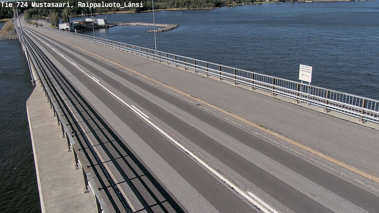 Weather Camera Image Road 724 Mustasaari, Raippaluoto, west, Mustasaari, Pohjanmaa