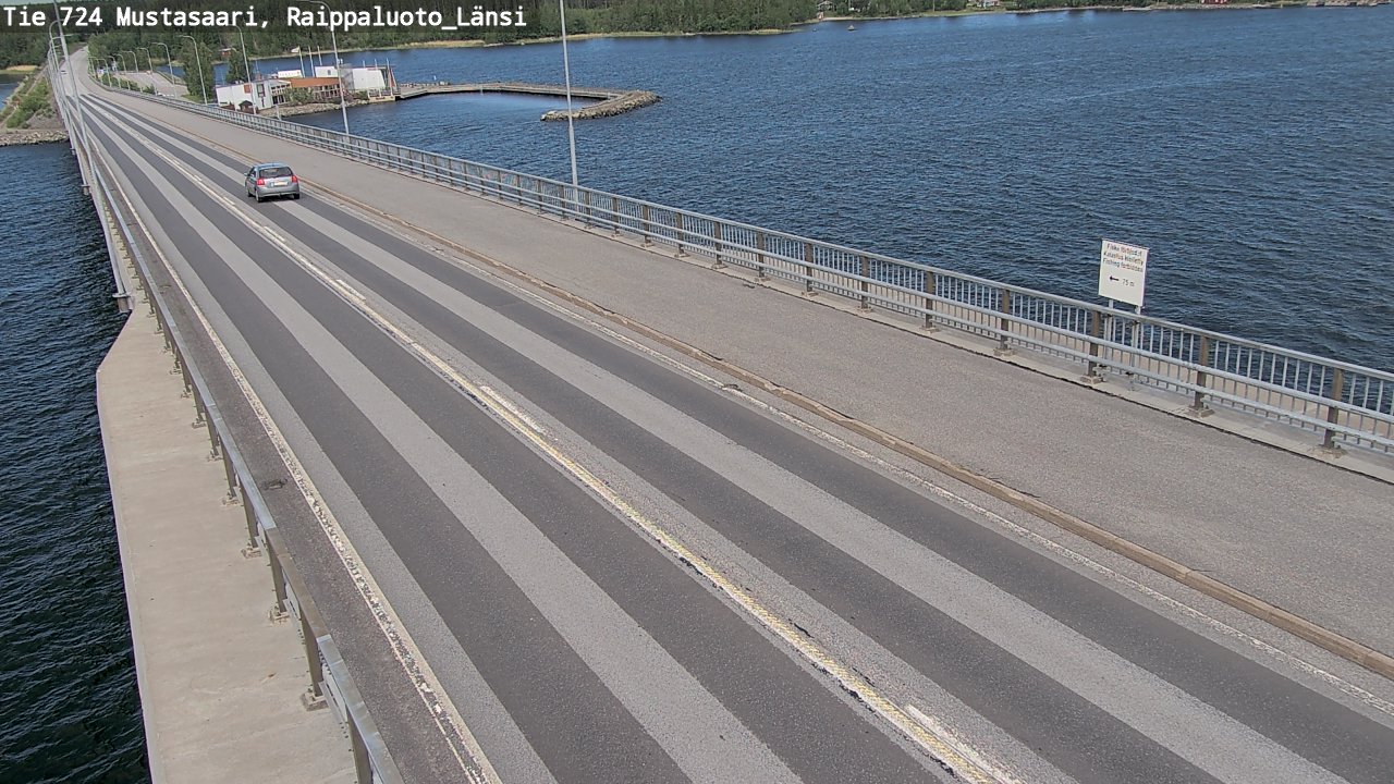 Weather Camera Image Road 724 Mustasaari, Raippaluoto, west, Mustasaari, Pohjanmaa