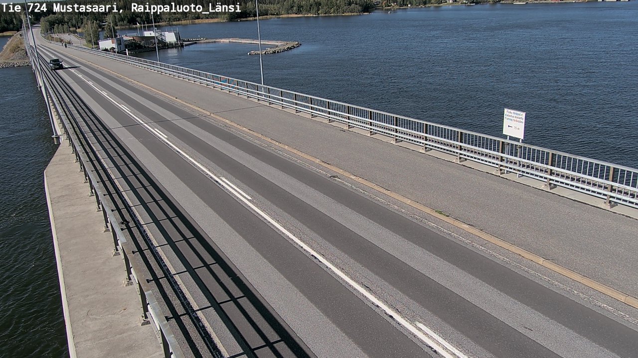 Weather Camera Image Road 724 Mustasaari, Raippaluoto, west, Mustasaari, Pohjanmaa