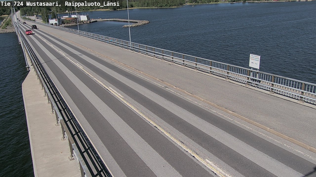 Weather Camera Image Road 724 Mustasaari, Raippaluoto, west, Mustasaari, Pohjanmaa
