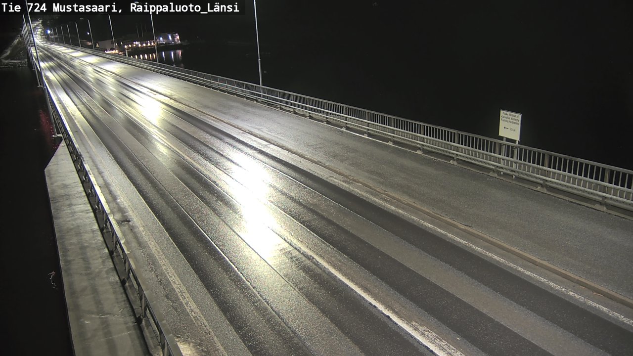 Weather Camera Image Väg 724 Korsholm, Replot, väst, Mustasaari, Pohjanmaa