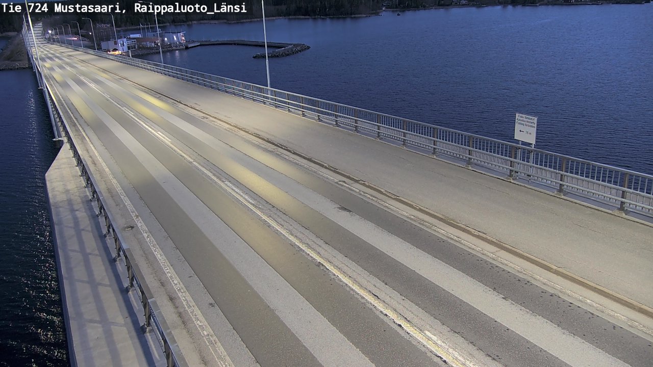 Weather Camera Image Road 724 Mustasaari, Raippaluoto, west, Mustasaari, Pohjanmaa