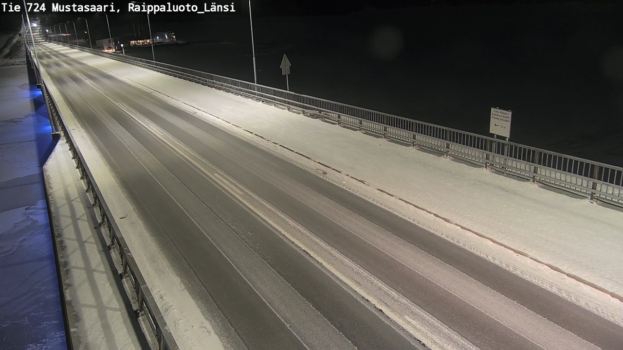 Weather Camera Image Road 724 Mustasaari, Raippaluoto, west, Mustasaari, Pohjanmaa