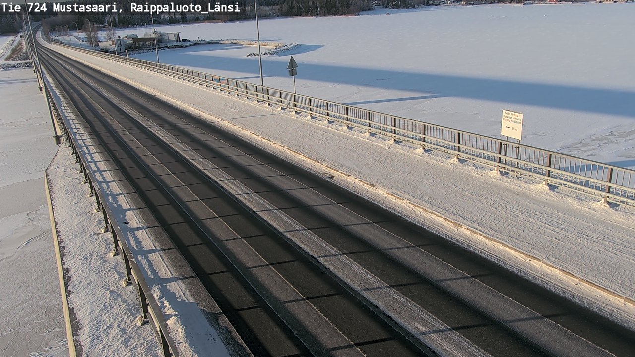 Weather Camera Image Väg 724 Korsholm, Replot, väst, Mustasaari, Pohjanmaa