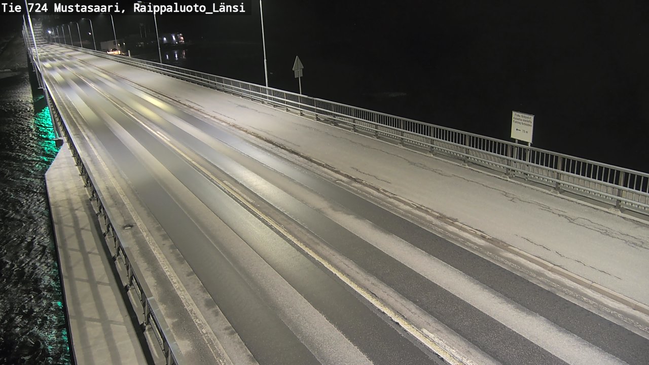 Weather Camera Image Väg 724 Korsholm, Replot, väst, Mustasaari, Pohjanmaa