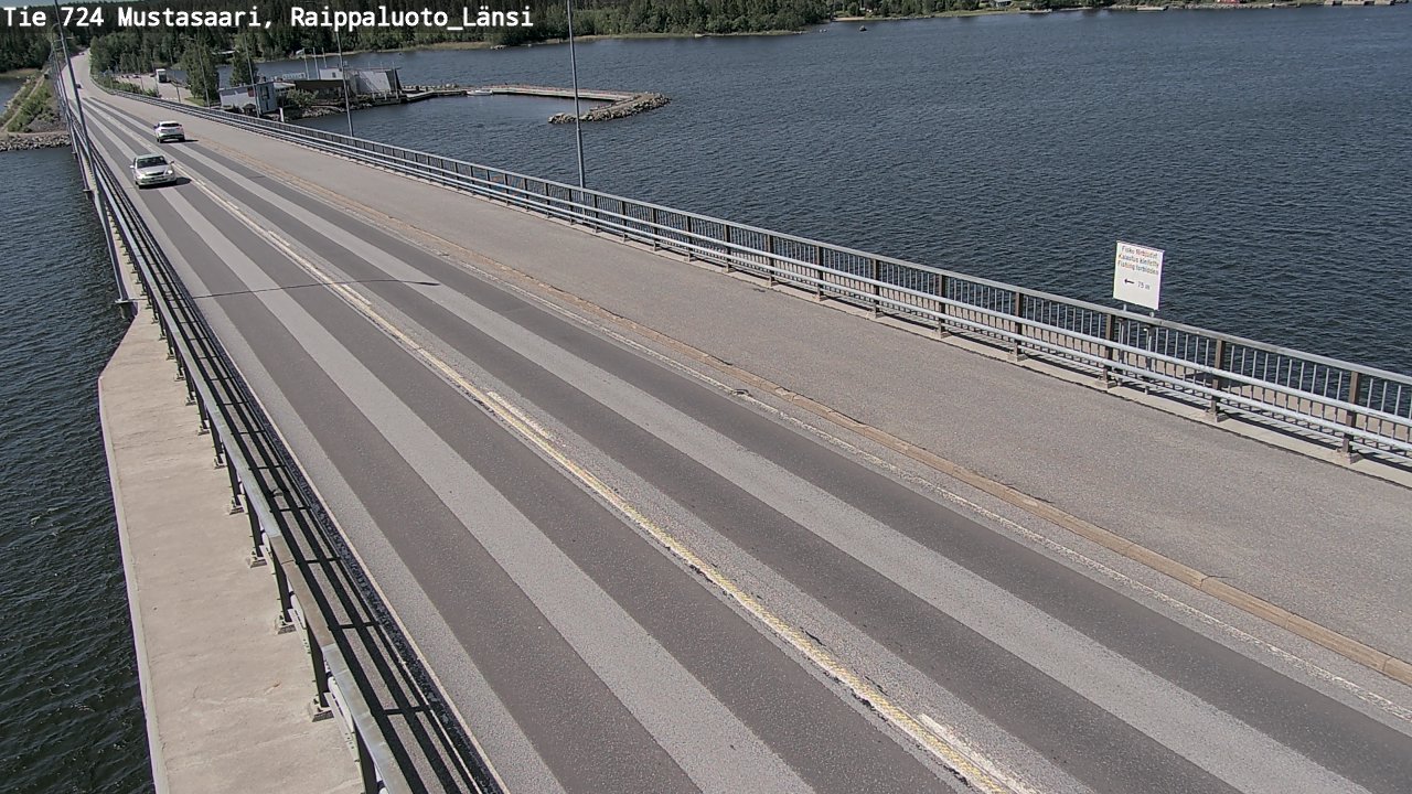 Weather Camera Image Road 724 Mustasaari, Raippaluoto, west, Mustasaari, Pohjanmaa