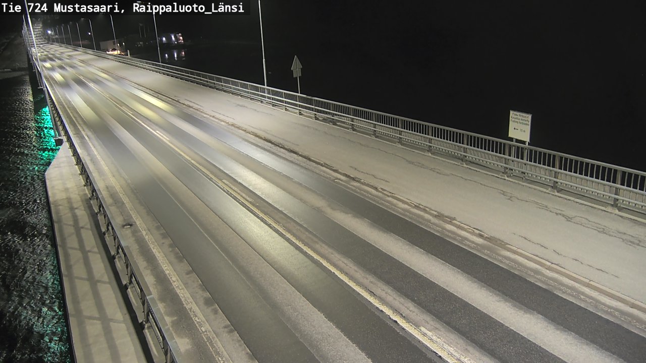 Weather Camera Image Väg 724 Korsholm, Replot, väst, Mustasaari, Pohjanmaa