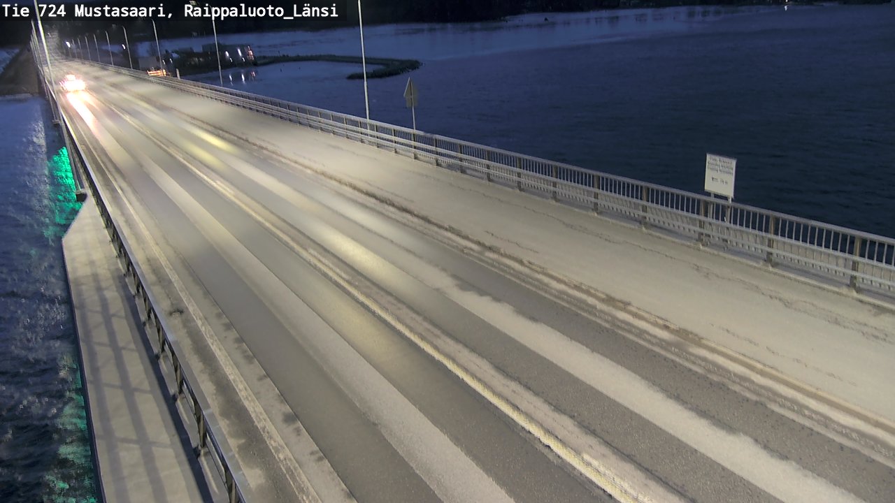 Weather Camera Image Väg 724 Korsholm, Replot, väst, Mustasaari, Pohjanmaa