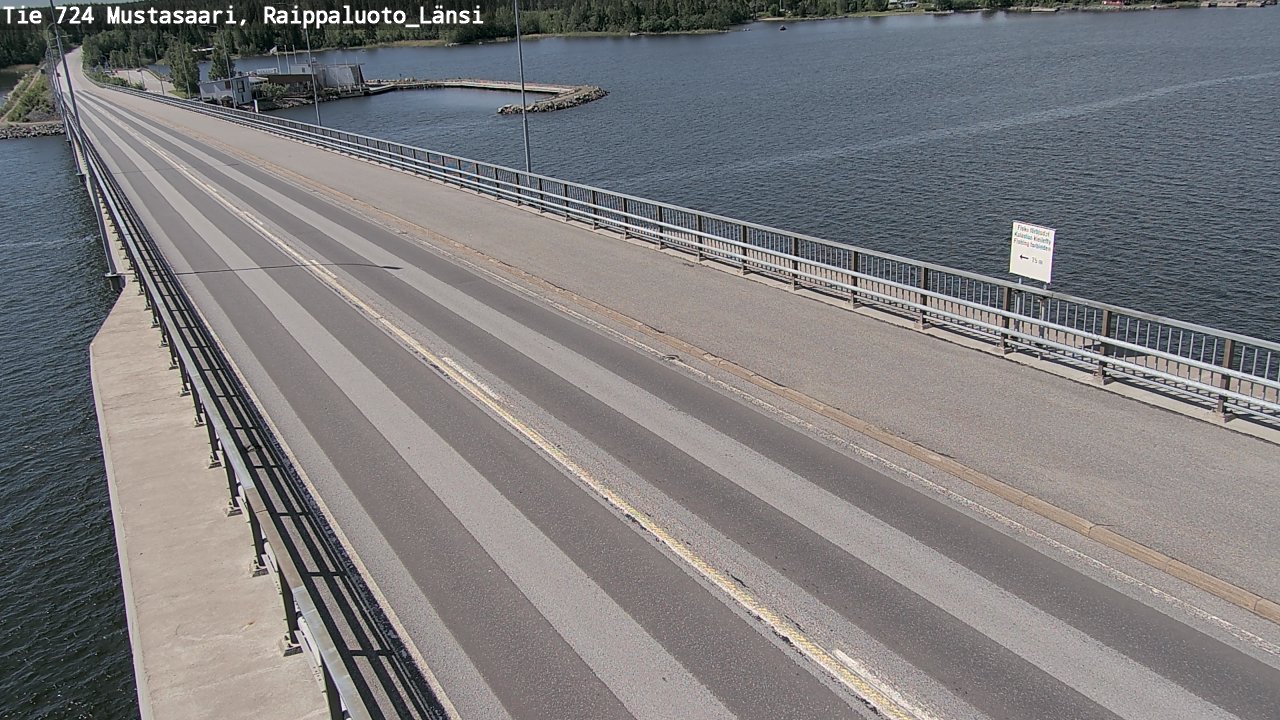 Weather Camera Image Road 724 Mustasaari, Raippaluoto, west, Mustasaari, Pohjanmaa