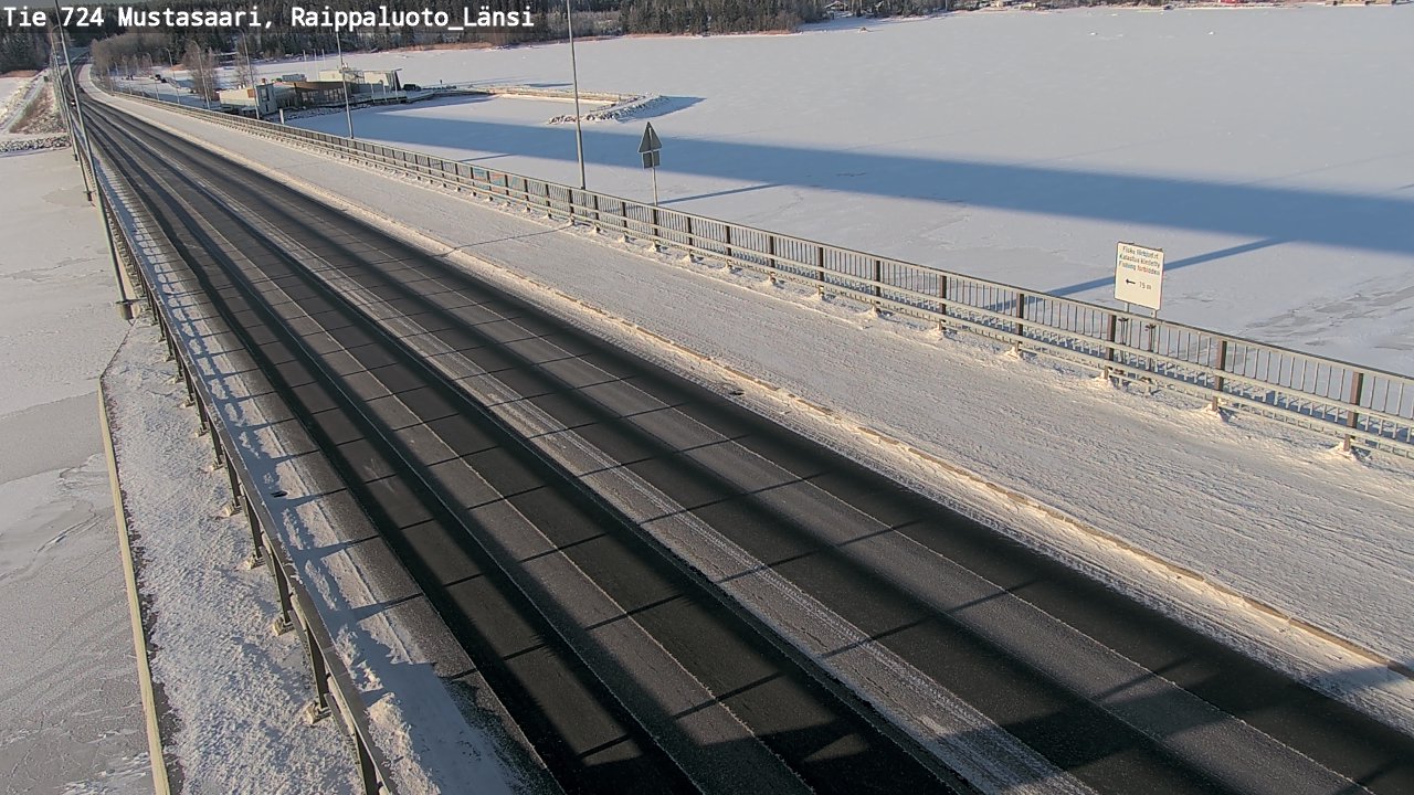 Weather Camera Image Väg 724 Korsholm, Replot, väst, Mustasaari, Pohjanmaa