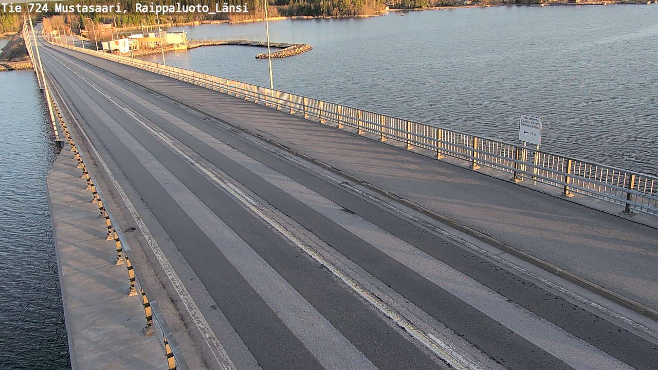 Weather Camera Image Road 724 Mustasaari, Raippaluoto, west, Mustasaari, Pohjanmaa