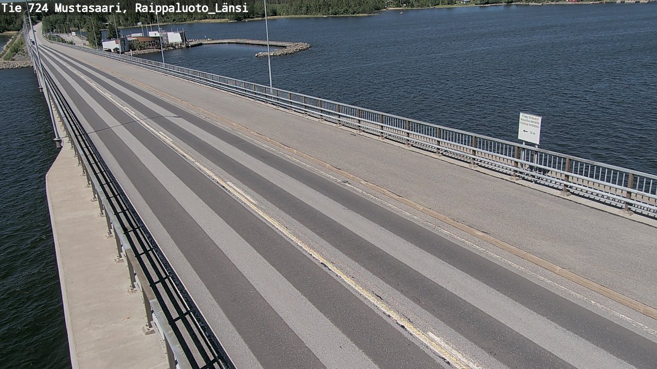 Weather Camera Image Road 724 Mustasaari, Raippaluoto, west, Mustasaari, Pohjanmaa