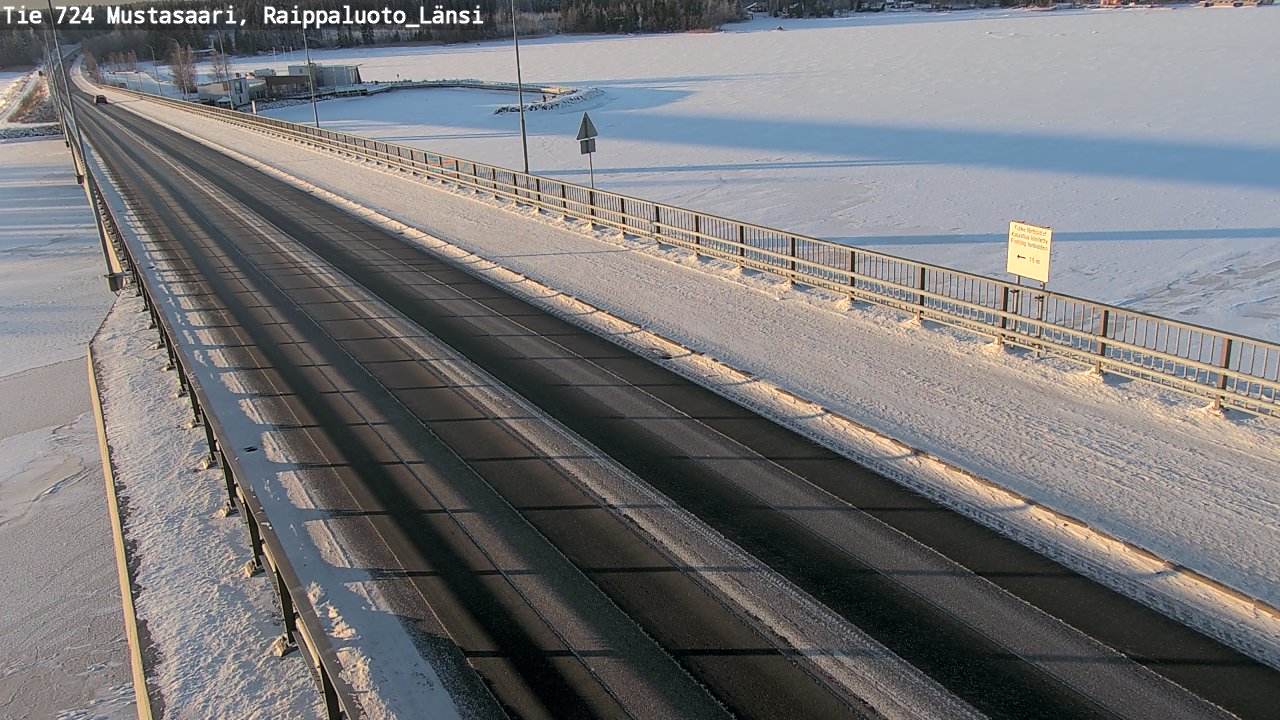 Weather Camera Image Väg 724 Korsholm, Replot, väst, Mustasaari, Pohjanmaa