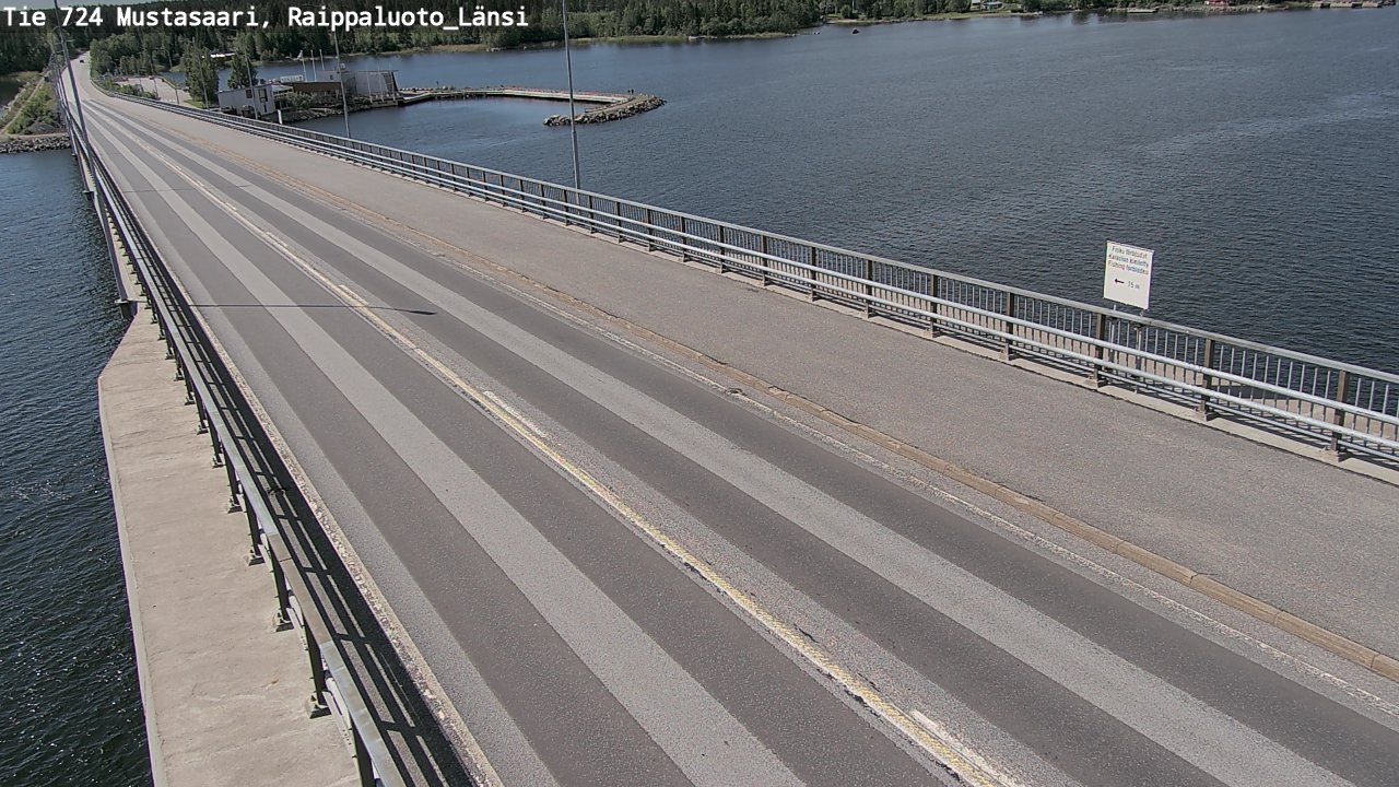 Weather Camera Image Road 724 Mustasaari, Raippaluoto, west, Mustasaari, Pohjanmaa