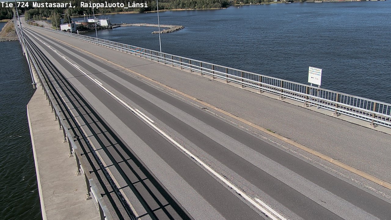 Weather Camera Image Road 724 Mustasaari, Raippaluoto, west, Mustasaari, Pohjanmaa