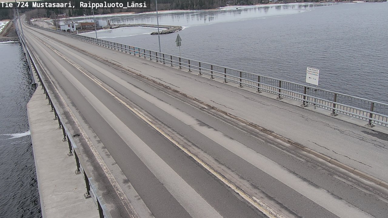 Weather Camera Image Road 724 Mustasaari, Raippaluoto, west, Mustasaari, Pohjanmaa