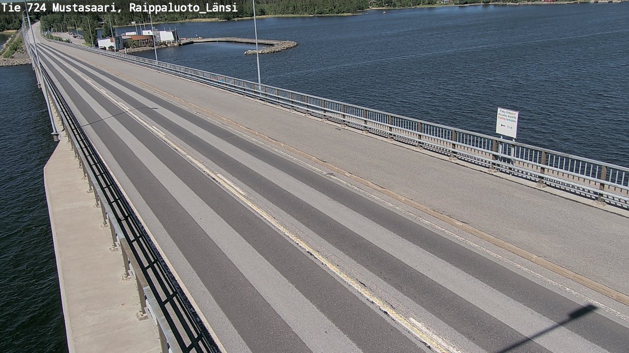 Weather Camera Image Road 724 Mustasaari, Raippaluoto, west, Mustasaari, Pohjanmaa