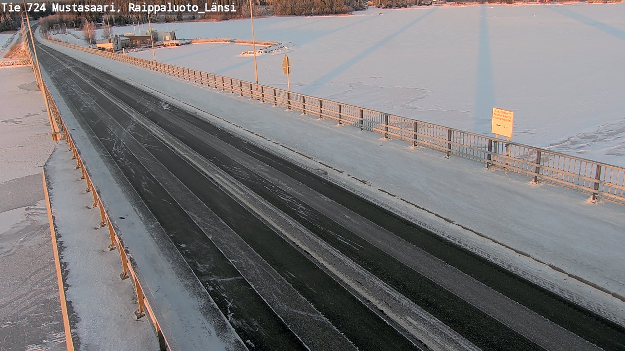 Weather Camera Image Väg 724 Korsholm, Replot, väst, Mustasaari, Pohjanmaa