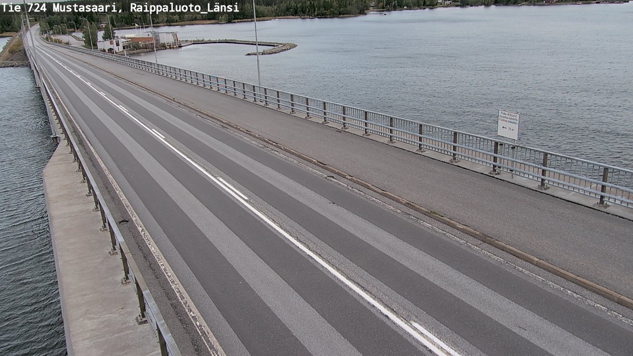 Weather Camera Image Road 724 Mustasaari, Raippaluoto, west, Mustasaari, Pohjanmaa