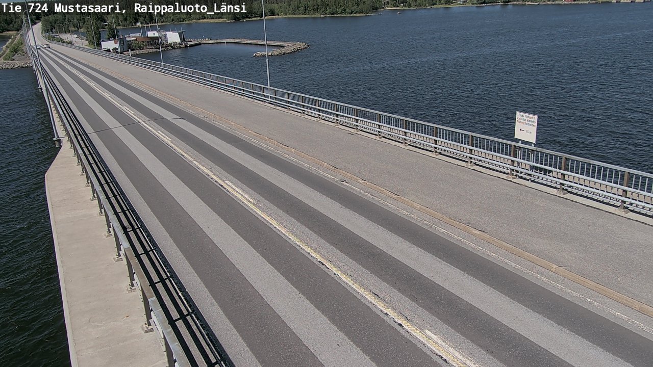 Weather Camera Image Road 724 Mustasaari, Raippaluoto, west, Mustasaari, Pohjanmaa