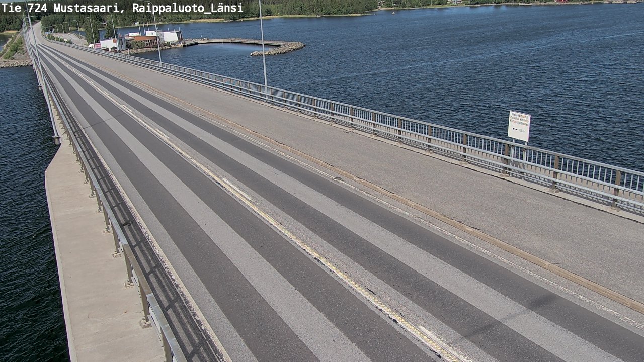Weather Camera Image Road 724 Mustasaari, Raippaluoto, west, Mustasaari, Pohjanmaa
