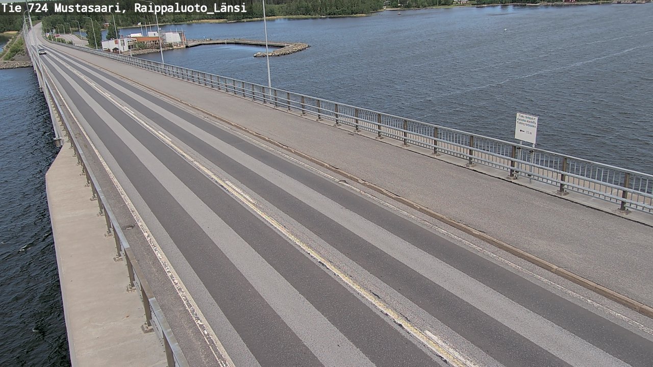Weather Camera Image Road 724 Mustasaari, Raippaluoto, west, Mustasaari, Pohjanmaa