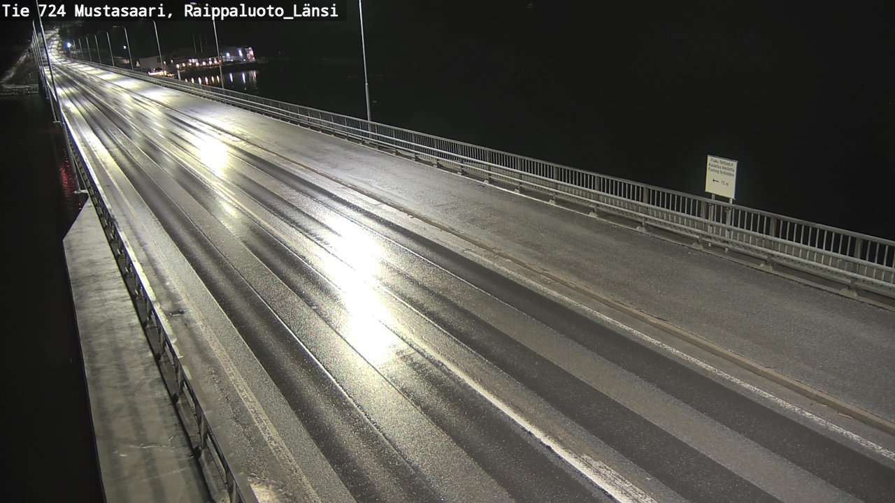 Weather Camera Image Väg 724 Korsholm, Replot, väst, Mustasaari, Pohjanmaa