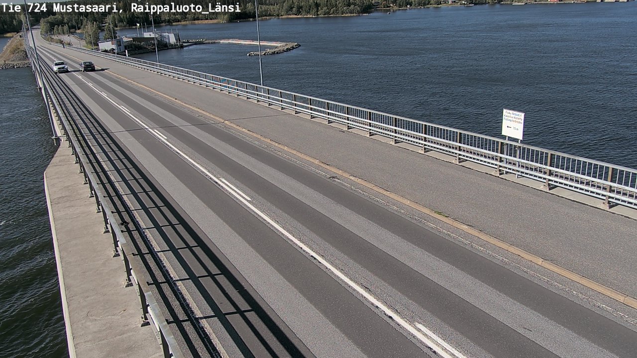 Weather Camera Image Road 724 Mustasaari, Raippaluoto, west, Mustasaari, Pohjanmaa