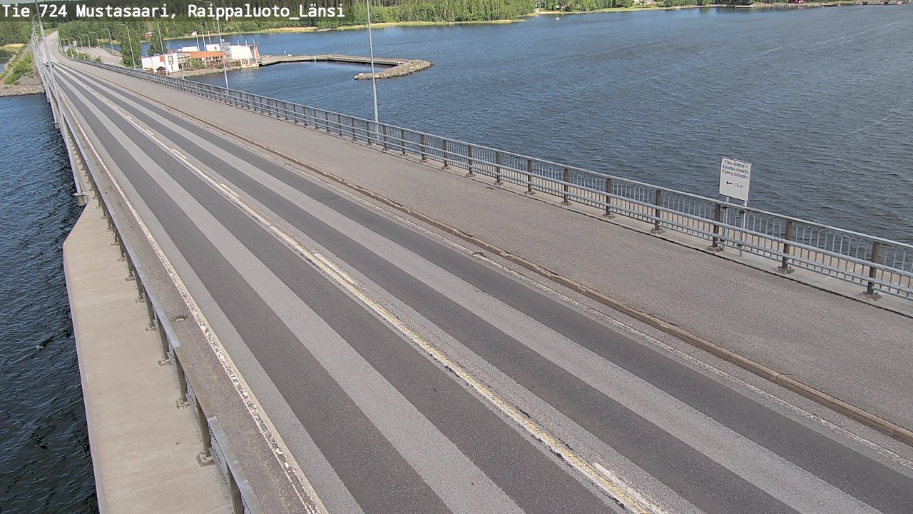 Weather Camera Image Road 724 Mustasaari, Raippaluoto, west, Mustasaari, Pohjanmaa