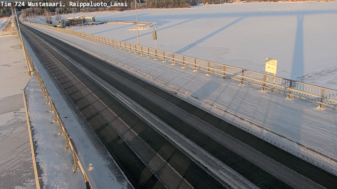 Weather Camera Image Väg 724 Korsholm, Replot, väst, Mustasaari, Pohjanmaa