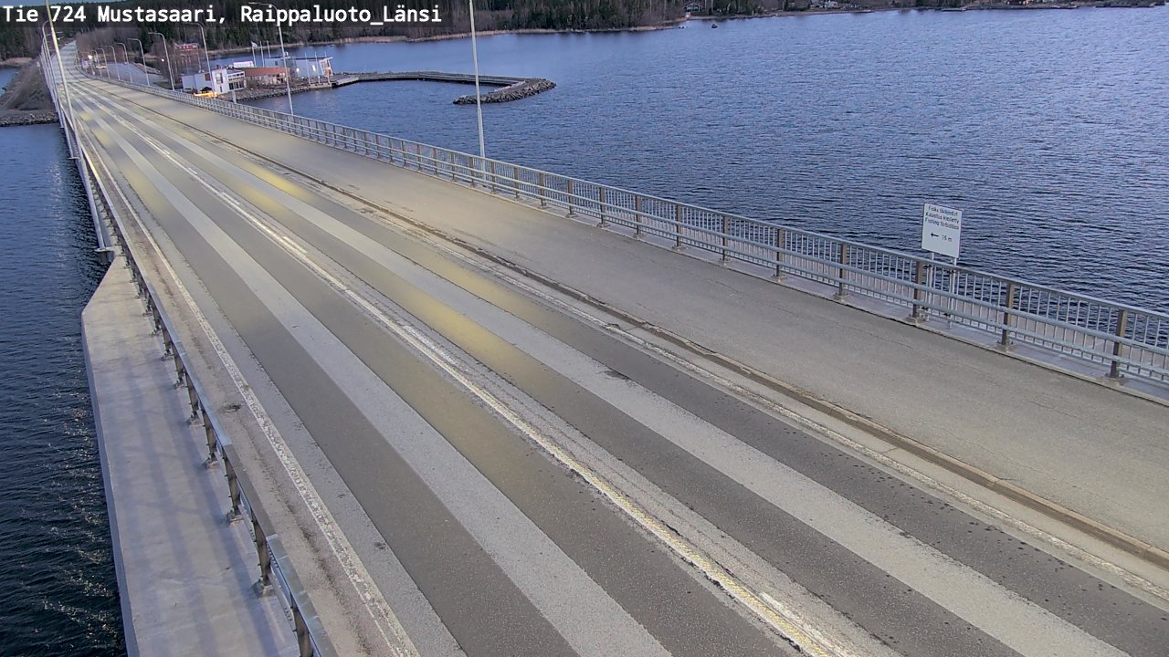 Weather Camera Image Road 724 Mustasaari, Raippaluoto, west, Mustasaari, Pohjanmaa