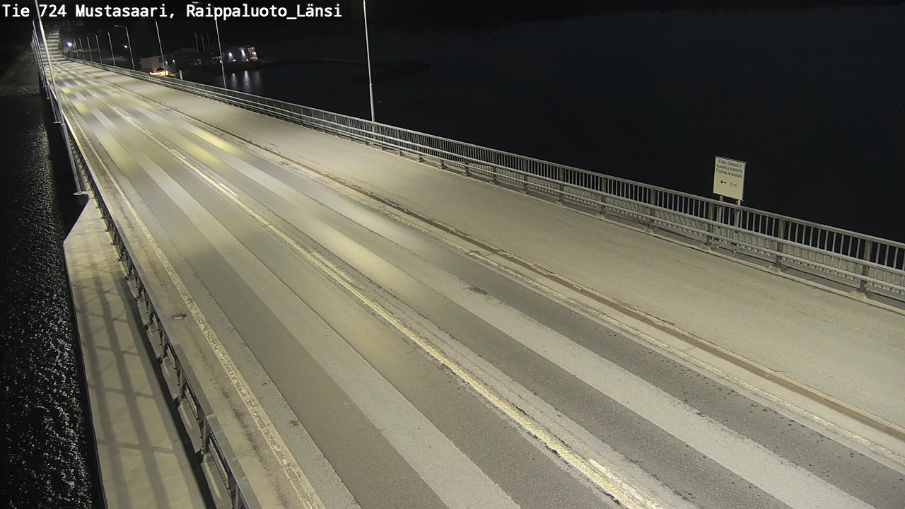 Weather Camera Image Road 724 Mustasaari, Raippaluoto, west, Mustasaari, Pohjanmaa