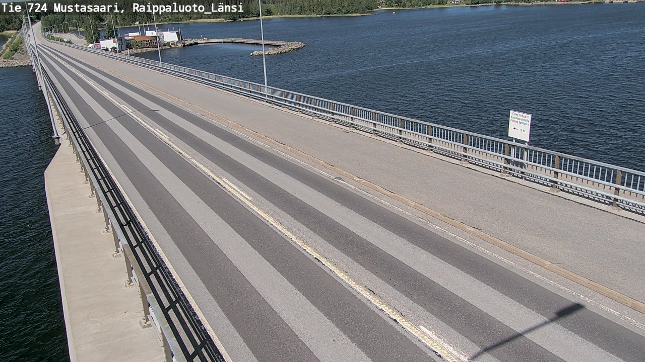 Weather Camera Image Road 724 Mustasaari, Raippaluoto, west, Mustasaari, Pohjanmaa