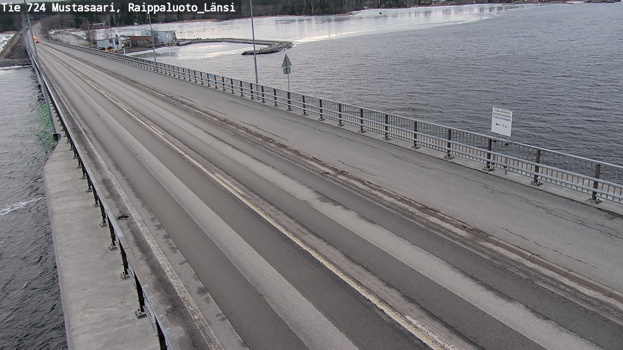 Weather Camera Image Road 724 Mustasaari, Raippaluoto, west, Mustasaari, Pohjanmaa