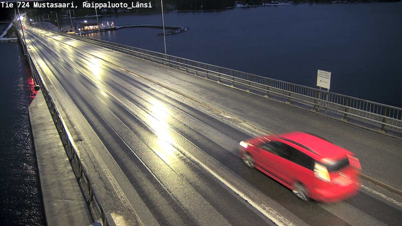 Weather Camera Image Väg 724 Korsholm, Replot, väst, Mustasaari, Pohjanmaa