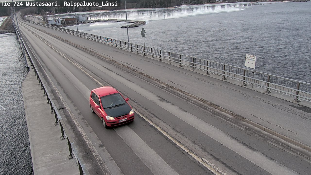 Weather Camera Image Road 724 Mustasaari, Raippaluoto, west, Mustasaari, Pohjanmaa