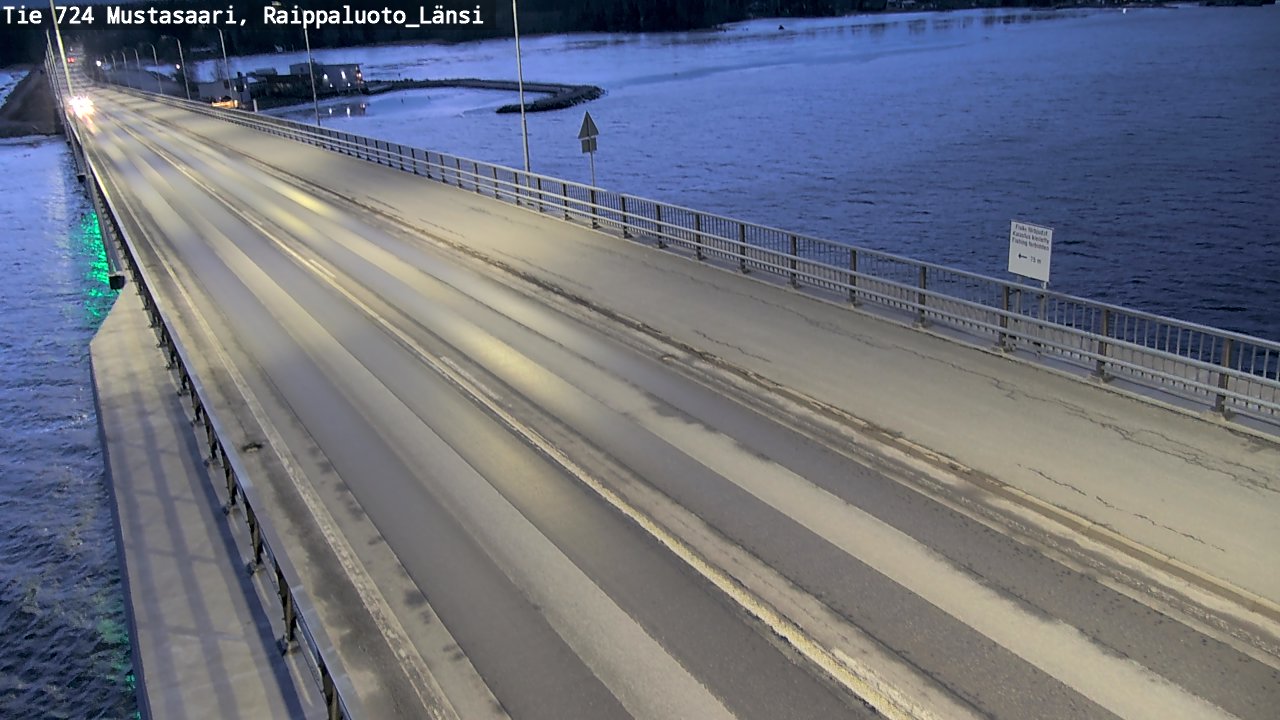 Weather Camera Image Väg 724 Korsholm, Replot, väst, Mustasaari, Pohjanmaa