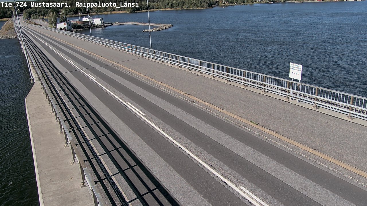 Weather Camera Image Road 724 Mustasaari, Raippaluoto, west, Mustasaari, Pohjanmaa