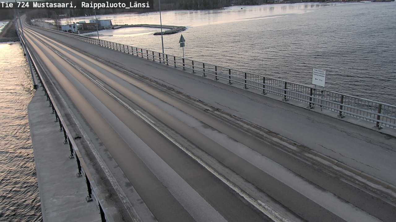 Weather Camera Image Road 724 Mustasaari, Raippaluoto, west, Mustasaari, Pohjanmaa