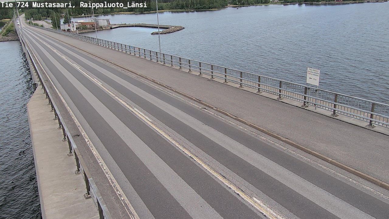 Weather Camera Image Road 724 Mustasaari, Raippaluoto, west, Mustasaari, Pohjanmaa