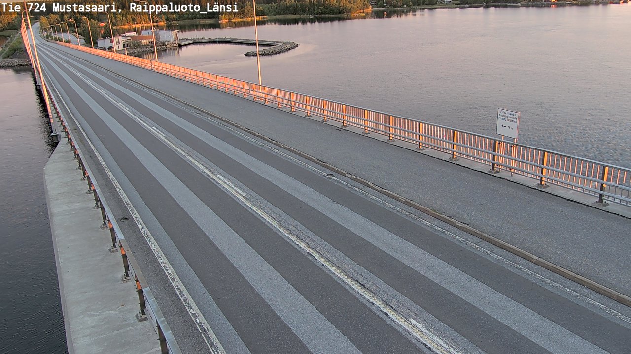 Weather Camera Image Road 724 Mustasaari, Raippaluoto, west, Mustasaari, Pohjanmaa