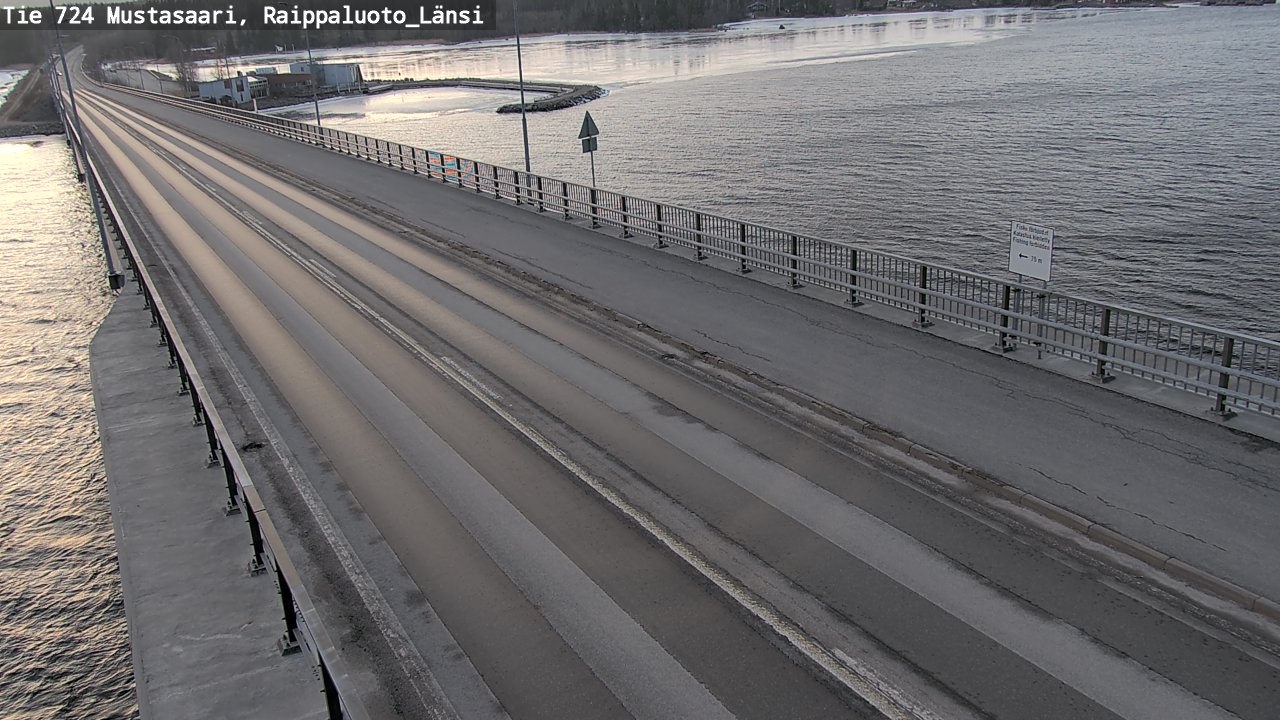 Weather Camera Image Road 724 Mustasaari, Raippaluoto, west, Mustasaari, Pohjanmaa